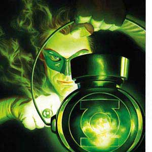 DC Comics Green Lantern Portrait Art By Alex Ross Surface Pro Tablet Skin